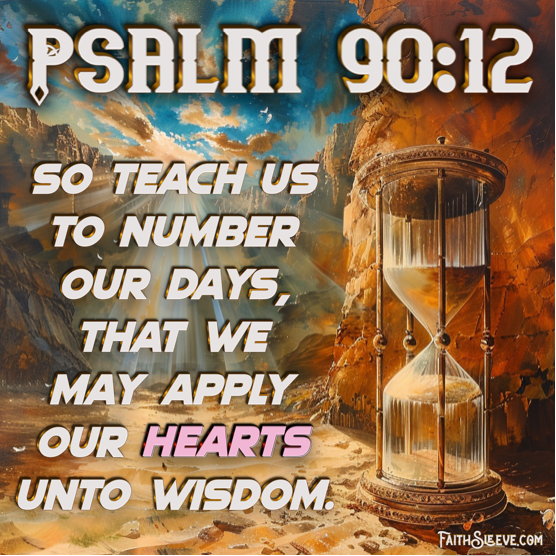 Psalm 90:12 Bible Verse